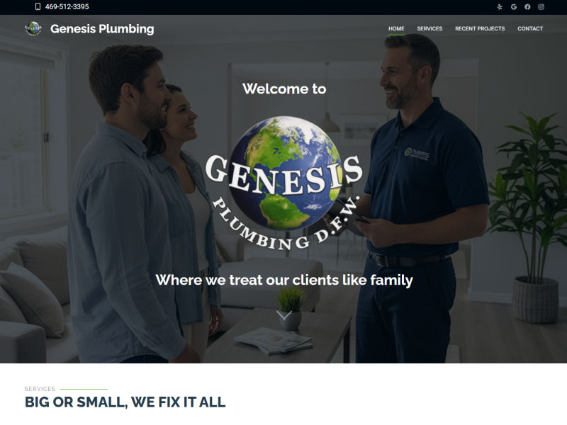 Website portfolio sample 4 — placeholder